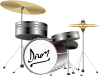 Drum Kit 2 Clip Art