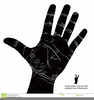 Hand Number Clipart Image