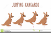 Kangaroo Animated Clipart Image