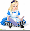 Free Clipart Girl Reading A Book Image