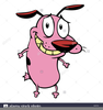 Courage The Cowardly Dog Clipart Image