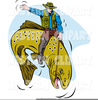 Cowboy Rider Clipart Image