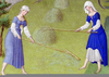 English Peasants Medieval Image