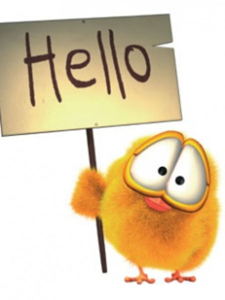 funny hello clipart - photo #2