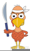 Thanksgiving Family Dinner Clipart Image