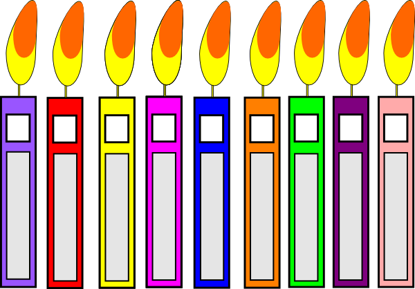 birthday candle clipart - photo #9
