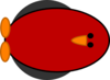 Red Penguin Clip Art