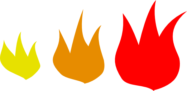 clipart of flames - photo #44