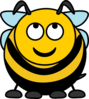 Funny Bumblebee 3 Clip Art