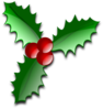 Christmas Leaves Clip Art