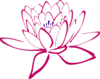 Pinkish Lotus Clip Art