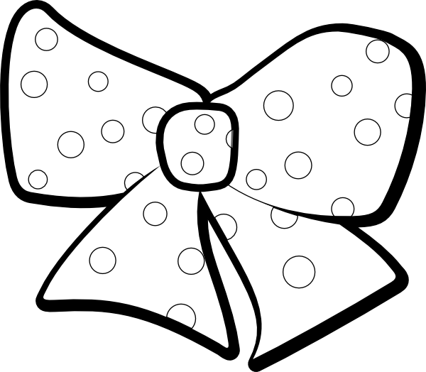 clipart bow tie outline - photo #19