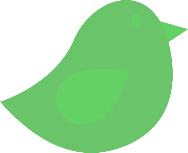 green bird clipart - photo #15