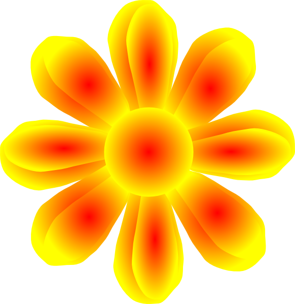 Flower Clip Art at Clker.com - vector clip art online, royalty free