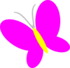 Lilac Butterfly Clip Art