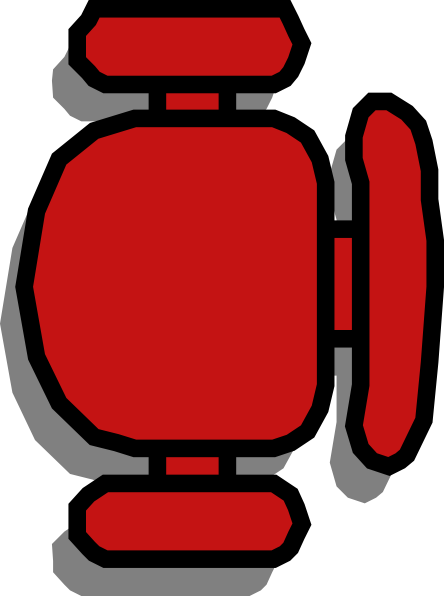 chair top view clipart