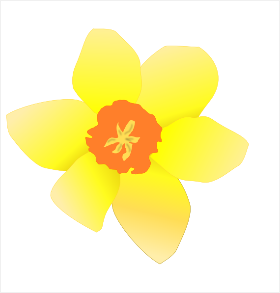 clipart daffodil flower - photo #13