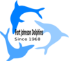 Fort Johnson Dolphins Clip Art