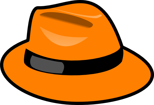 orange hat clipart - photo #1
