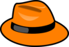 Orange Hat Clip Art