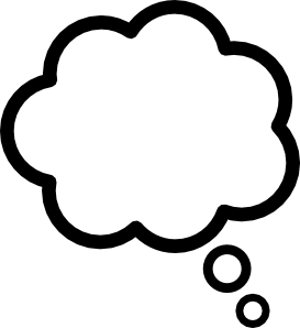 Thought Cloud Clip Art