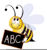 Animated Spelling Bee Clipart Image