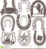 Western Horseshoe Clipart Image