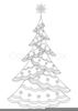 Free Winter Clipart Black And White Image
