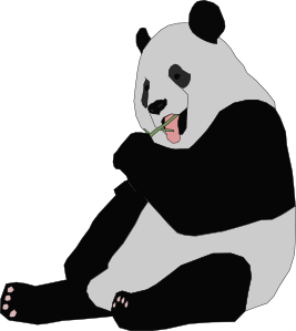 Panda 5 Clip Art