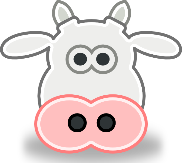 cow clipart simple - photo #12