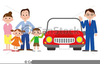 Crazy Family Clipart Image