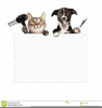 Cat Grooming Clipart Image