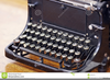 Free Clipart Vintage Typewriter Image