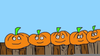 Pumpkin Gate Clipart Image