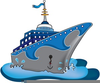 Free Cruiseship Clipart Image