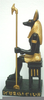 Anubis Sitting Statue Image