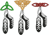 Irish Dance Shoes Clipart Image