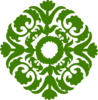 Green Flower Clip Art