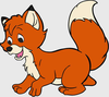 Clipart Cartoon Foxes Image