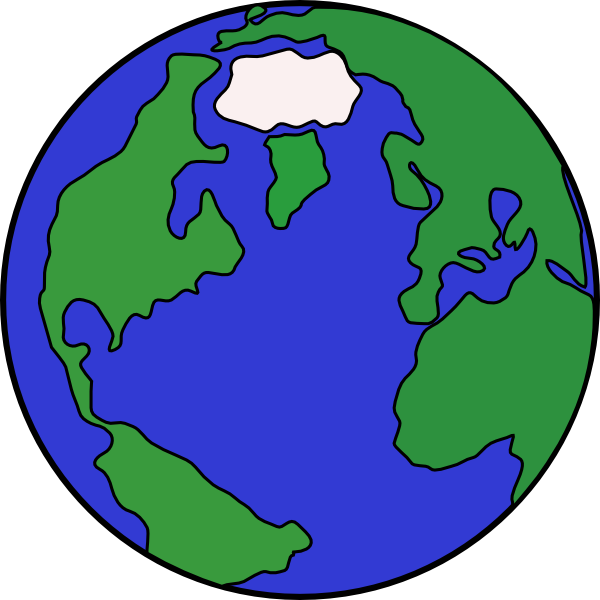 animated globe clipart - photo #16