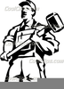 Oilfield Worker Clipart Image