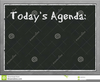 Black And White Chalkboard Clipart Image