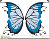 Butterfly Wing Clipart Image