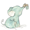 Baby Elephant Illustration Image