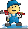 Plumber Tools Clipart Image