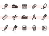 0008 Office Supply Icons Image