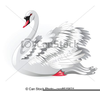 Swan Vector Clipart Image