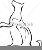 Cat Clipart Large Image Image