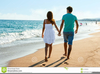 Clipart Walking Along Beach Image