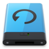 Blue Backup B Icon Image